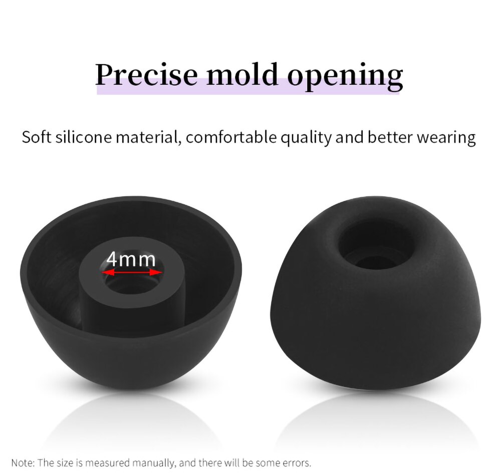 6Pcs Silicone Ear Tips for Samsung Galaxy Buds 2 Pro TWS Eartips SM-R510 Earbuds Tips Galaxy Buds2 Pro Soft Earplugs 6Pcs Silicone Ear Tips for Samsung Galaxy Buds 2 Pro TWS Eartips SM-R510 Earbuds Tips Galaxy Buds2 Pro Soft Earplugs