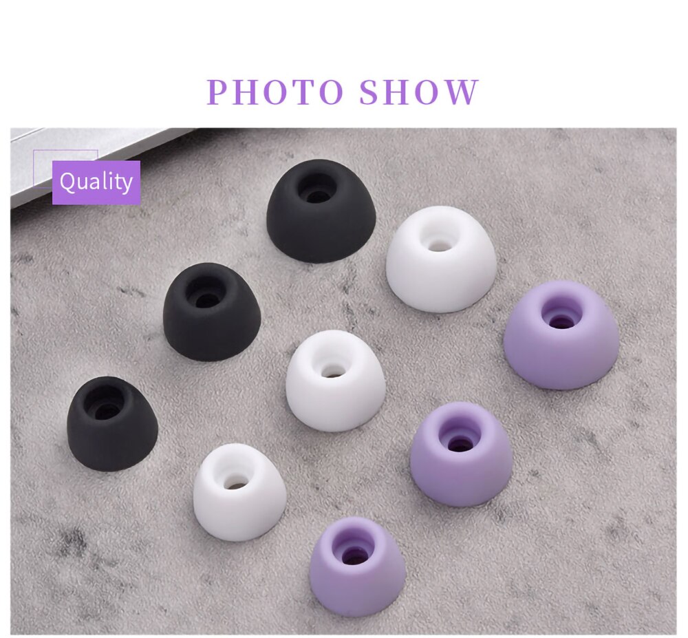 6Pcs Silicone Ear Tips for Samsung Galaxy Buds 2 Pro TWS Eartips SM-R510 Earbuds Tips Galaxy Buds2 Pro Soft Earplugs 6Pcs Silicone Ear Tips for Samsung Galaxy Buds 2 Pro TWS Eartips SM-R510 Earbuds Tips Galaxy Buds2 Pro Soft Earplugs
