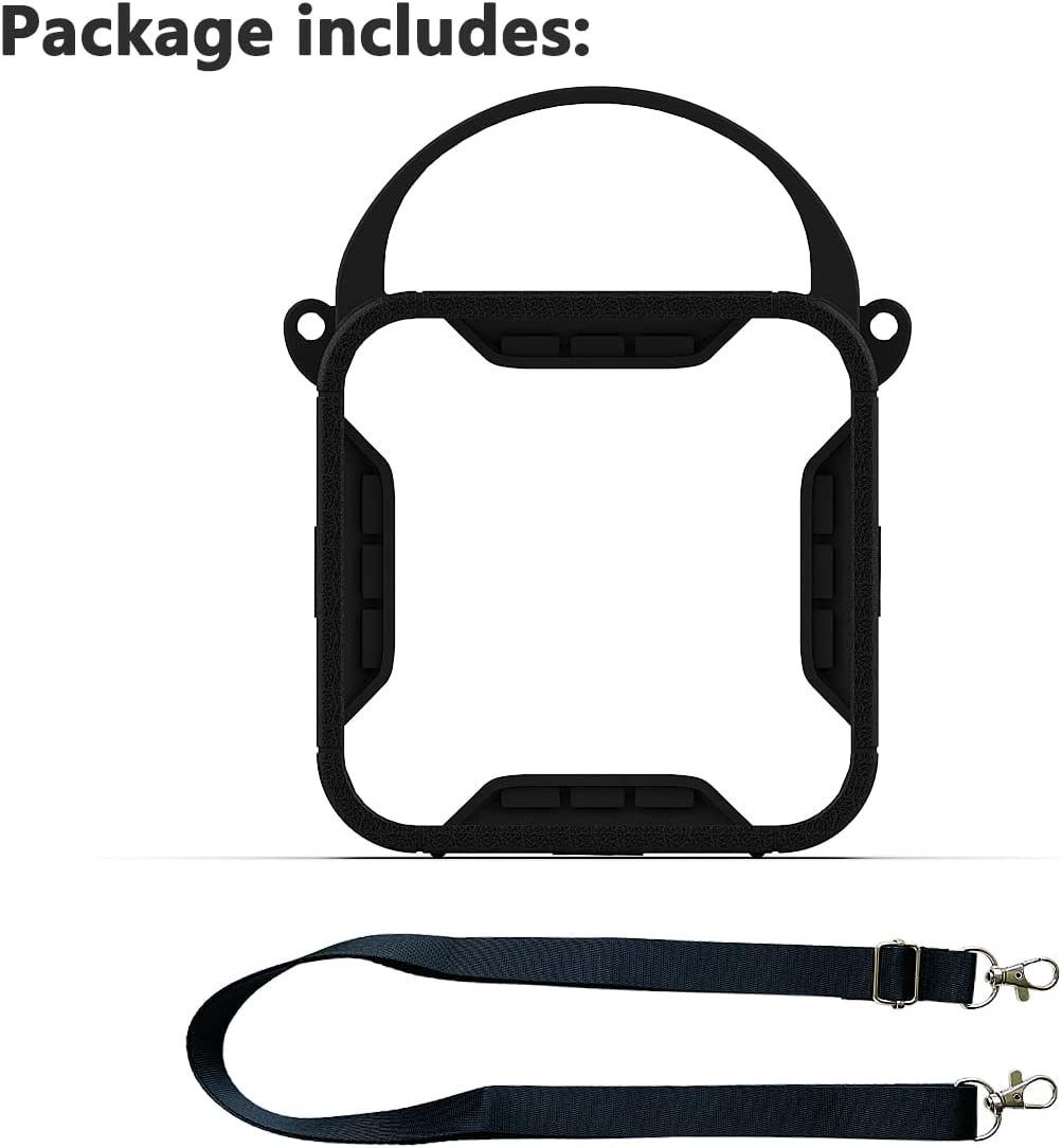 Silicone Protective Cover Case and Strap for Marshall Willen Portable Bluetooth Speaker