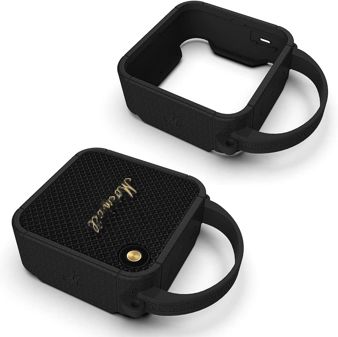 Silicone Protective Cover Case and Strap for Marshall Willen Portable Bluetooth Speaker