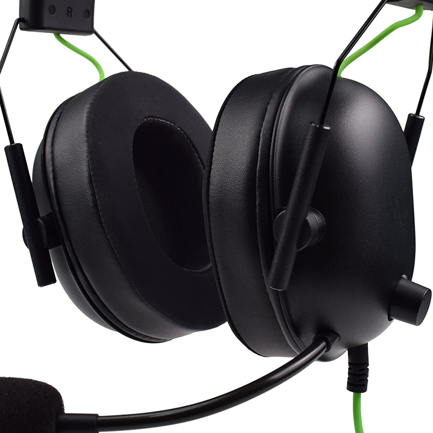 Replacement Fabric Cooling Gel Earpads for Razer BlackShark V2 X Wired with MIC Gaming Headset ATH M50X M40X M30X MSR7 MDR-7506