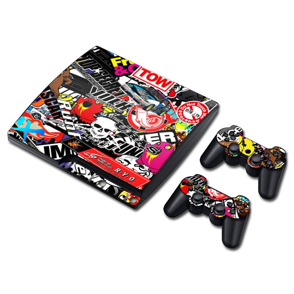 Vinyl Skin Sticker Protector for PS3 Slim and 2 controller Wrap Vinyl Skin Sticker Protector for PS3 Slim and 2 controller Wrap