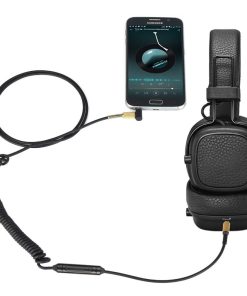 Alternative view of Audio Cable Marshall Major II 2 3 Monitor MID Headphones Cord Mic Volume Control