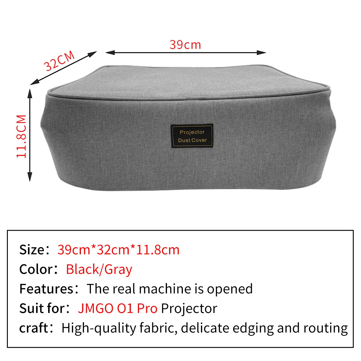 1Pcs Projector Protective Cover for JMGO O1 Pro Projector Dust Cover for Projector Host Storage Dust-proof Cap Case 1Pcs Projector Protective Cover for JMGO O1 Pro Projector Dust Cover for Projector Host Storage Dust-proof Cap Case