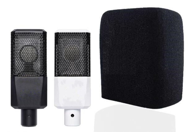 1PC Foam Microphone Windscreen, LCT240 Pop Filter for LEWITT LCT 249PRO 260 440 449 640 840 Microphones,Windproof Sponge Covers