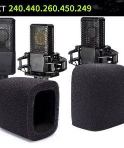 1PC LCT240 Microphone Windscreen Cover,Windproof Foam Pop Filter LEWITT LCT249PRO 260 440 450 640 840 Microphones Windshield - Image 4