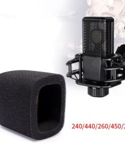 1PC LCT240 Microphone Windscreen Cover,Windproof Foam Pop Filter LEWITT LCT249PRO 260 440 450 640 840 Microphones Windshield - Image 5