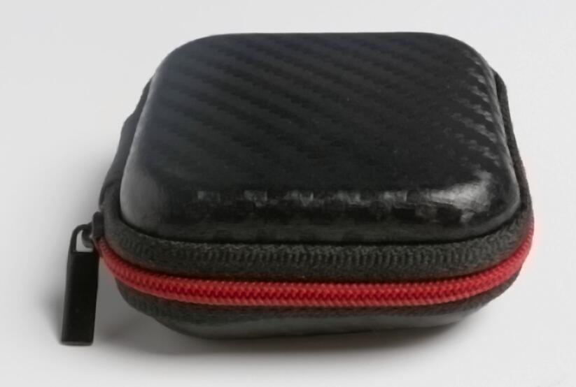 1PC Earbud Case, Earphone Case Headphone EVA Earbud Holder Organizer Bag, Mini Earbud Pouch for Wireless Earbuds SD Memory Card