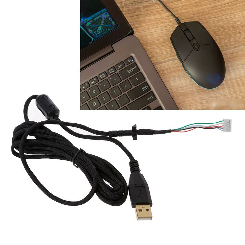 DIY Replacement Braided Repair Umbrella Rope Cable for Logitech G502 G403 G402 G400 G302 G300S G203 G102 G Pro Hero Wired Mouse DIY Replacement Braided Repair Umbrella Rope Cable for Logitech G502 G403 G402 G400 G302 G300S G203 G102 G Pro Hero Wired Mouse