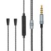 OFC Stereo Audio Cable Extension Music Cord Wire Sennheiser IE80 IE8I IE8 Headphones Earphones