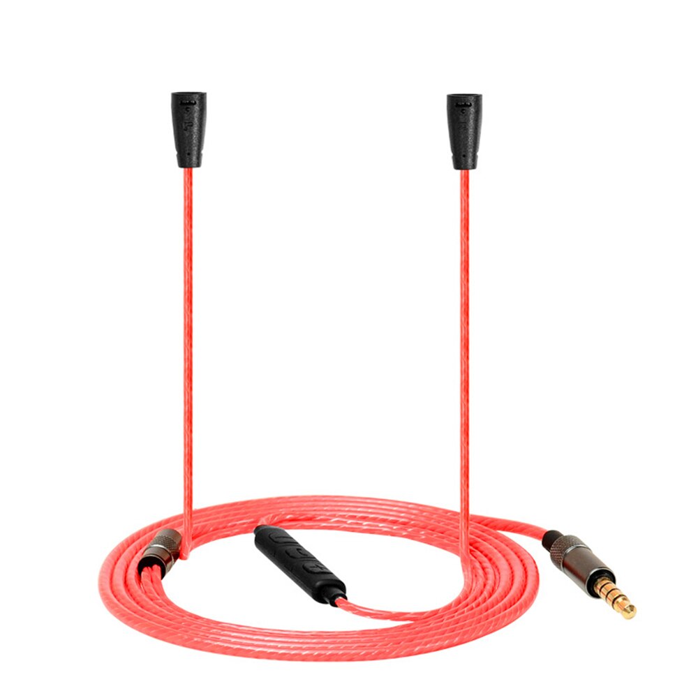 OFC Replacement Stereo Audio Cable Extension Music Cord Wire for Sennheiser IE80 IE8I IE8 Headphones Earphones