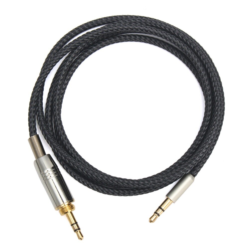 6.35mm OFC Replacement Cable Extension Cord For Denon AH-MM400 AH-MM300 AH-MM200 AH-NCW500 AH-D320 AH-D340 AH-D401 Headphones