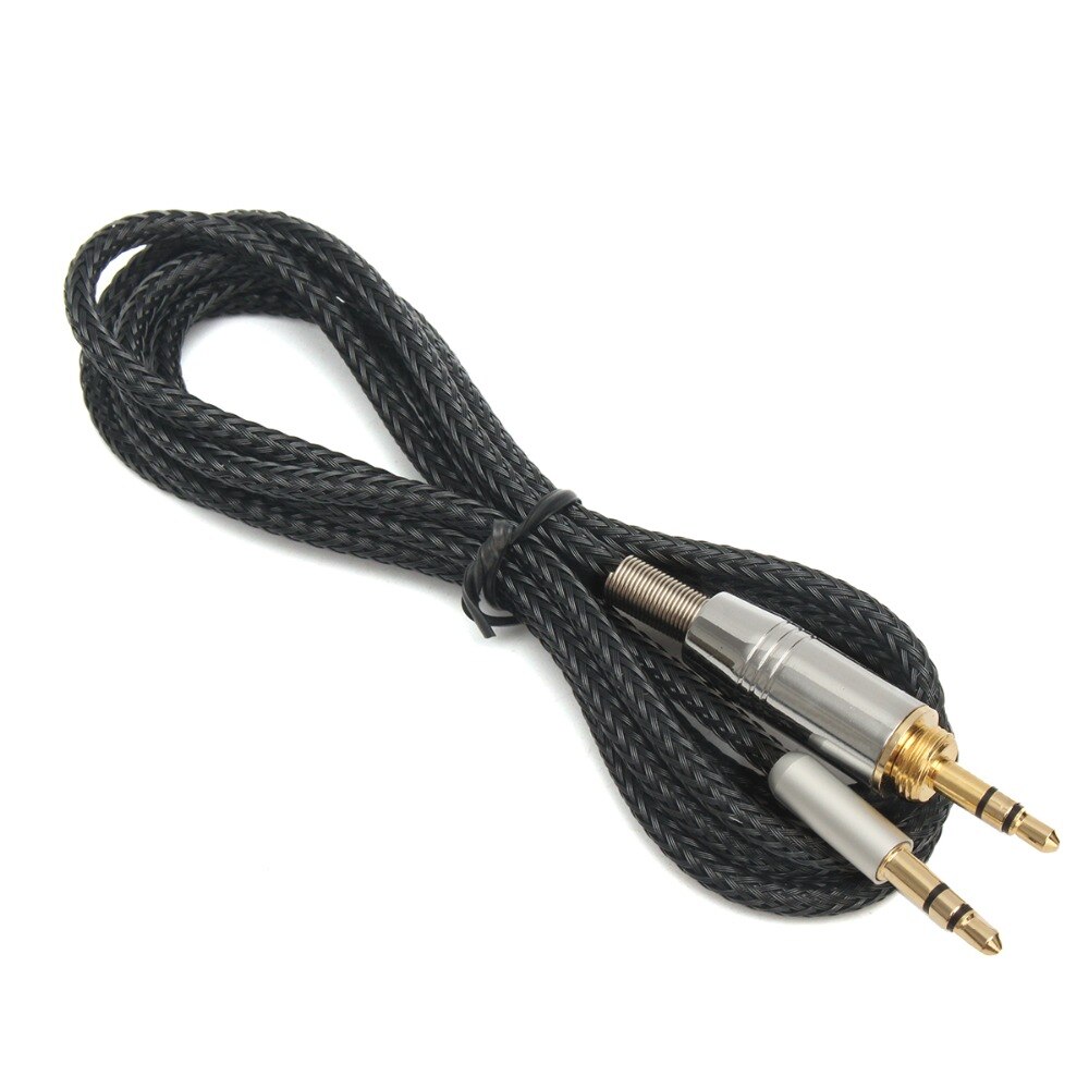 6.35mm OFC Replacement Cable Extension Cord For Denon AH-MM400 AH-MM300 AH-MM200 AH-NCW500 AH-D320 AH-D340 AH-D401 Headphones