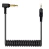 Locking 3.5mm TRS Spring Cable Sony UWP-V1 UWP-D11 UWP-D21 Wireless Output Microphone Audio Receiver Phone