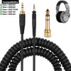 6.35mm Aux Cable Cord Shure SRH940 SRH840 SRH750DJ SRH740 SRH440 Studio Monitoring Reference DJ Headphones