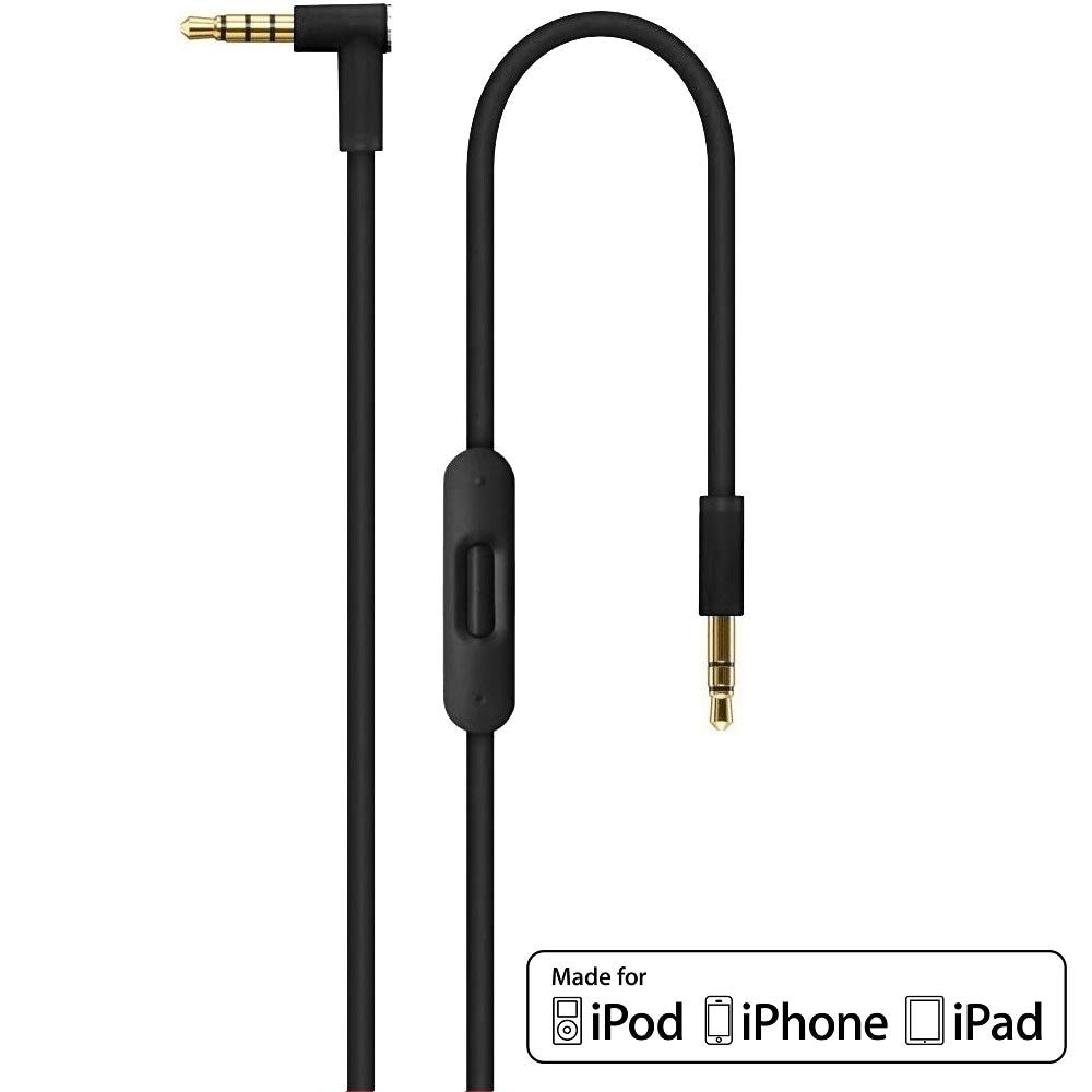 OFC Replacement Cable Cord for Audio Technica ATH-M50xBT ATH-AR3BT ATH-AR5iS ATH-ANC9 ATH-ANC7B ATH-S700BT ATH-SR5 Headphones