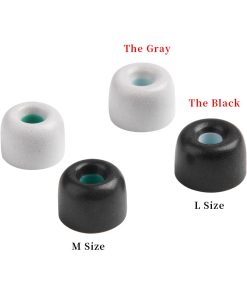 Alternative view of 4Pcs Memory Foam Ear Tips for 1MORE EVO Earbuds Eartips Ture Wireless Earphone Tips 4-5mm