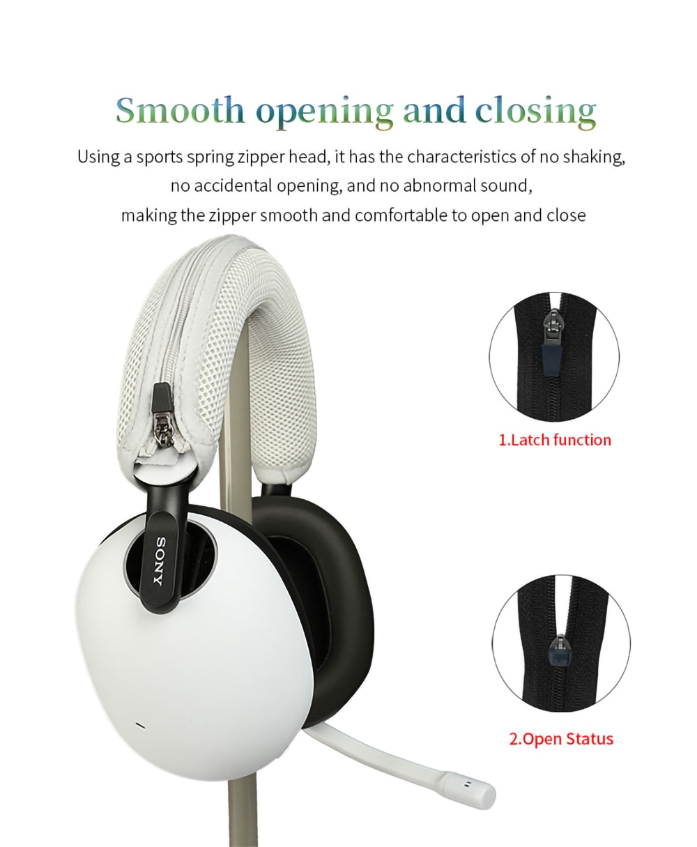 Quality Headphone Head Beam Cover for Sony INZONE H9 earphone Protective Case H9 Headset Headbeam Protector Sleeve Quality Headphone Head Beam Cover for Sony INZONE H9 earphone Protective Case H9 Headset Headbeam Protector Sleeve