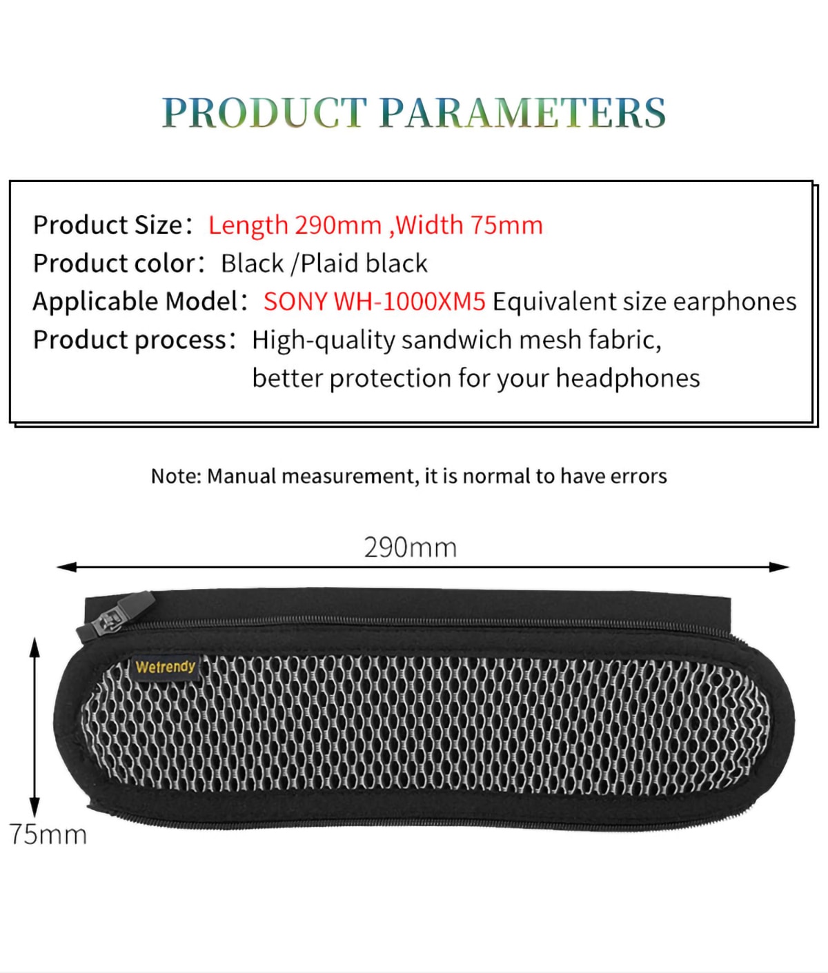 Quality Headphone Head Beam Cover for Sony WH-1000XM5 Headphone Protective Case Headset Headbeam Protector Sleeve Quality Headphone Head Beam Cover for Sony WH-1000XM5 Headphone Protective Case Headset Headbeam Protector Sleeve