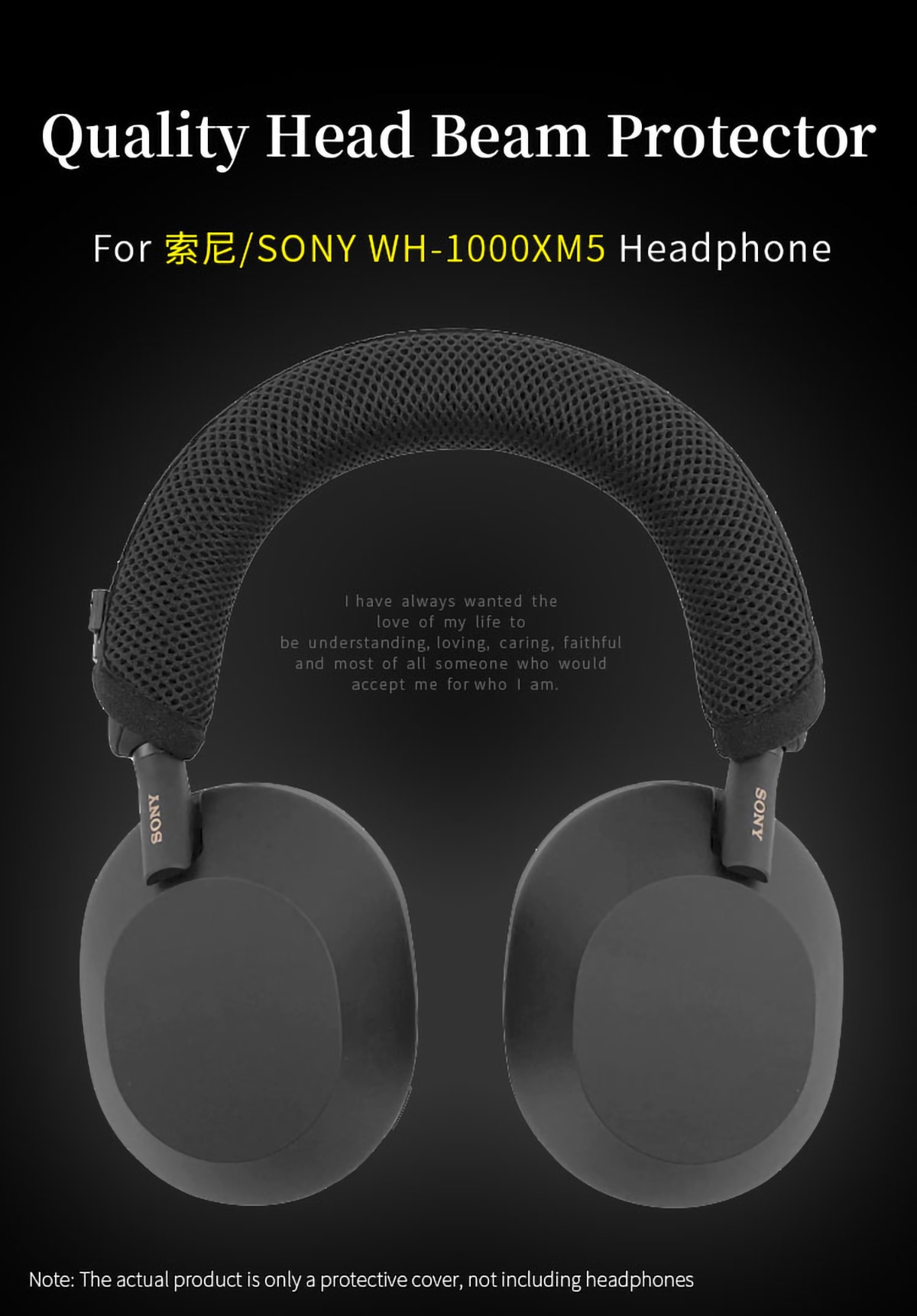 Quality Headphone Head Beam Cover for Sony WH-1000XM5 Headphone Protective Case Headset Headbeam Protector Sleeve Quality Headphone Head Beam Cover for Sony WH-1000XM5 Headphone Protective Case Headset Headbeam Protector Sleeve