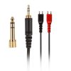 Cable for Sennheiser HD25 HD25-1 HD265 HD535 HD545 HD560 HD565 HD580 HD600 HD650 Headphones Audio Lead