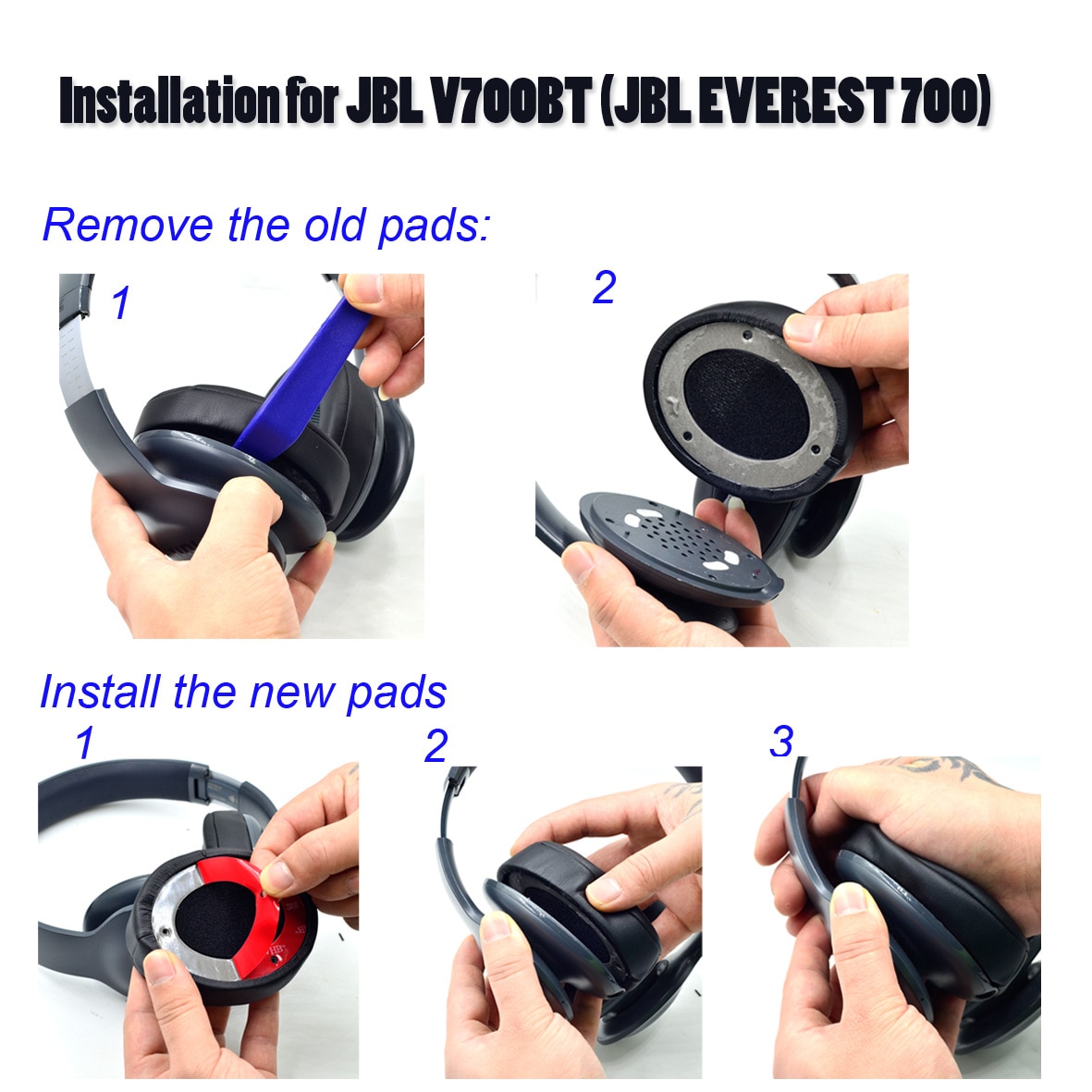 sheep skin earpads cushion for JBL V700 V700NXT high quality earpads replacement for JBL V700 V700NXT V700BT headphone