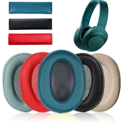 for SONY MDR-100ABN WH-H900N ear pads earphone sleeve head beam sponge pad leather earmuffs