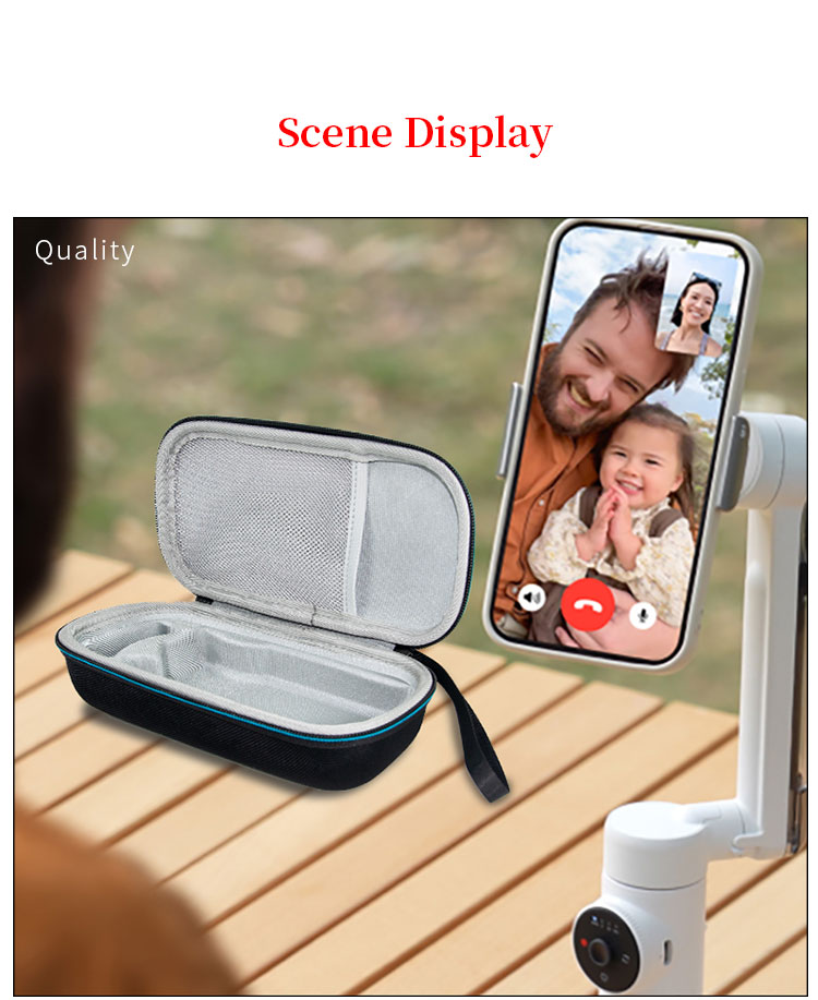 Hard EVA Storage Bag for Insta360 flow Cellphone Stabilizer Portable Protect Box Insta 360 Handheld Stabilizer Carrying Case Hard EVA Storage Bag for Insta360 flow Cellphone Stabilizer Portable Protect Box Insta 360 Handheld Stabilizer Carrying Case
