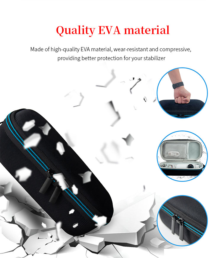 Hard EVA Storage Bag for Insta360 flow Cellphone Stabilizer Portable Protect Box Insta 360 Handheld Stabilizer Carrying Case Hard EVA Storage Bag for Insta360 flow Cellphone Stabilizer Portable Protect Box Insta 360 Handheld Stabilizer Carrying Case