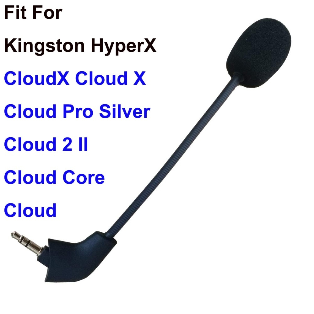 Replacement Game Mic 3.5mm Aux Microphone for Kingston HyperX Cloud Orbit S Gaming Headsets Headphones Replacement Game Mic 3.5mm Aux Microphone for Kingston HyperX Cloud Orbit S Gaming Headsets Headphones