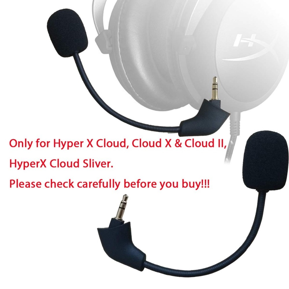 Replacement Game Mic 3.5mm Aux Microphone for Kingston HyperX Cloud Orbit S Gaming Headsets Headphones Replacement Game Mic 3.5mm Aux Microphone for Kingston HyperX Cloud Orbit S Gaming Headsets Headphones
