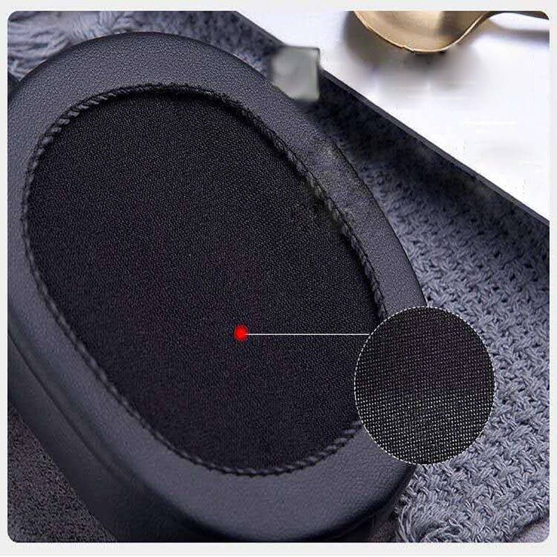 Upgraded Sponge accessories Earpads Compatible with HyperX Cloud Stinger Alpha Silver/ Arctis 3, 5, 7, Pro/ ATH-M50x ATH-MSR7