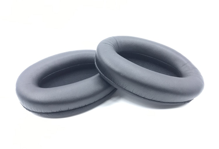 Soft Memory Foam Ear Pads Cushions For Sony Mdr-1000x Wh -1000xm2 Headphones Earpads Protein Leather Headset Cover Earmuff