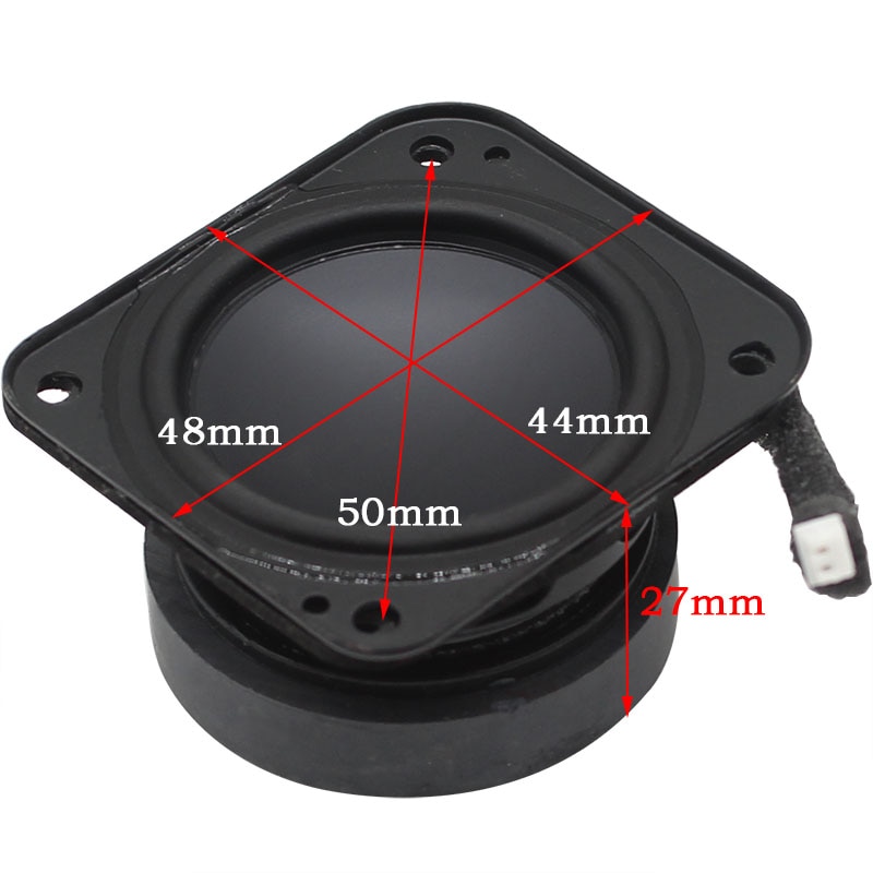 SOTAMIA 2Pcs 1.75 Inch Mini Portable Sound Speaker 4 Ohm 5W Full Range Audio Speaker HiFi Home Amplifier Loudspeaker For JBL SOTAMIA 2Pcs 1.75 Inch Mini Portable Sound Speaker 4 Ohm 5W Full Range Audio Speaker HiFi Home Amplifier Loudspeaker For JBL