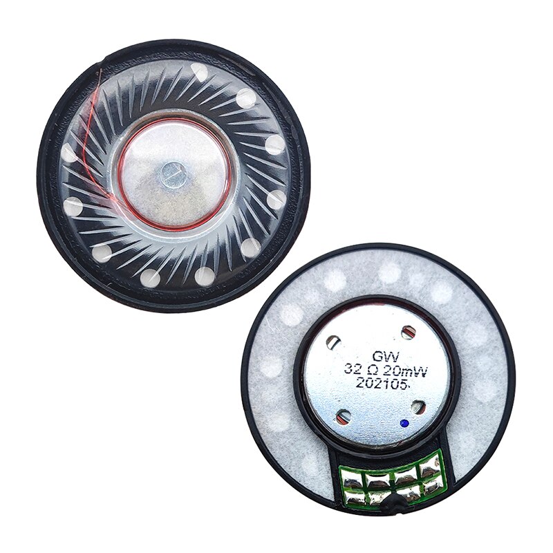 32Ohm 40mm Headphone Speaker Unit Hifi Headset Driver Replace DIY Parts For AKG BOSE QC25 Beats Sony 2pcs 32Ohm 40mm Headphone Speaker Unit Hifi Headset Driver Replace DIY Parts For AKG BOSE QC25 Beats Sony 2pcs