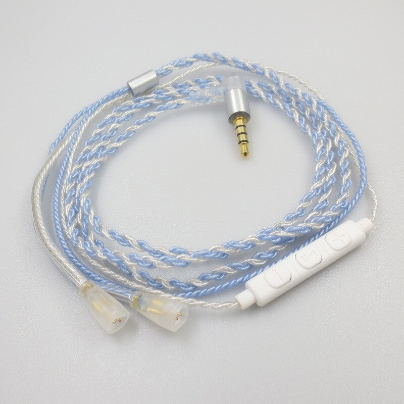 Replacement Audio Cable for Sennheiser ie8 ie80 ie80s Headphones upgrade Microphone Volume Control Blue 23 AugT0 Replacement Audio Cable for Sennheiser ie8 ie80 ie80s Headphones upgrade Microphone Volume Control Blue 23 AugT0
