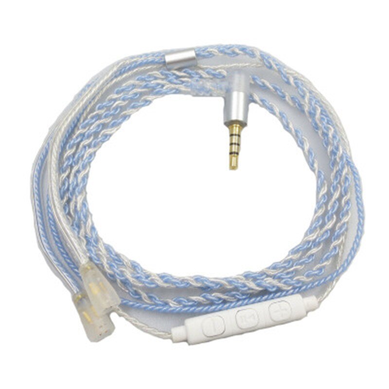 Replacement Audio Cable for Sennheiser ie8 ie80 ie80s Headphones upgrade Microphone Volume Control Blue 23 AugT0 Replacement Audio Cable for Sennheiser ie8 ie80 ie80s Headphones upgrade Microphone Volume Control Blue 23 AugT0