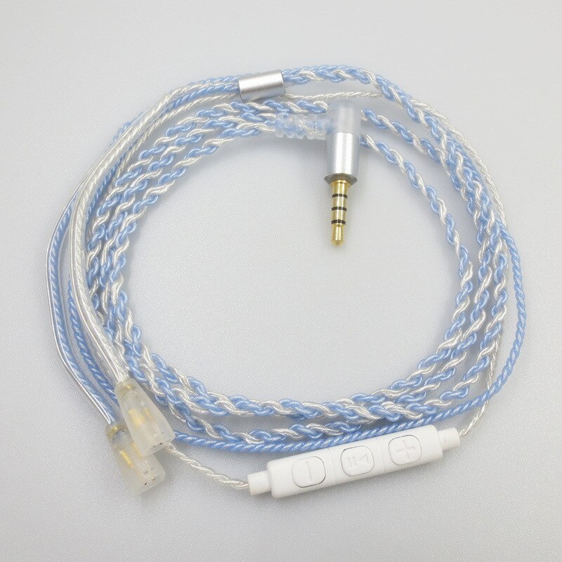Replacement Audio Cable for Sennheiser ie8 ie80 ie80s Headphones upgrade Microphone Volume Control Blue 23 AugT0 Replacement Audio Cable for Sennheiser ie8 ie80 ie80s Headphones upgrade Microphone Volume Control Blue 23 AugT0