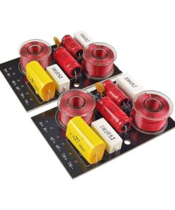 Alternative view of Bass Speaker Tweeter 30W-50W 2 Way divider Crossover Audio 3.0KHz for 5-8 inch Loudspeaker 2pcs