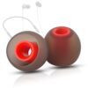 Ear Tips for Lenovo HE05 QE66 / JBL T280A T380A W30BT / Huawei Freelace Ear plugs buds 6Pcs Silicone