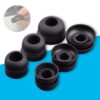 Ear Tips for JBL Project Rock UA Flash Tips IE80 Ear Buds Plugs 4.5-6mm 6Pcs Silicone