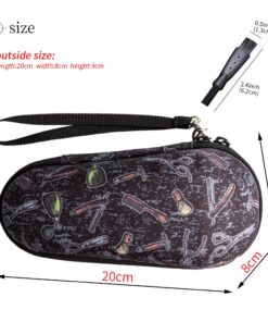 Alternative view of Hard Razor Carry Case for Panasonic Hammer Pro Reciprocating Razor Storage Box LM51 Storage Bag LM31 Protective Cover for Shaver