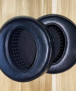 Angled sheepskin Round earpad 100mm - Image 3