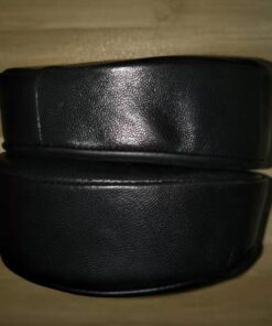 Angled sheepskin Round earpad 100mm - Image 4