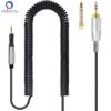 Spring Spiral Coiled Cable for Sennheiser HD569 HD579 HD559 HD 599 HD599 Headphones Cables Upgrade