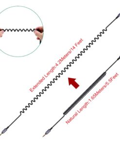 Alternative view of Spring Relief Coiled Headphone Cable for Philips Fidelio X2HR L2 SHP9600 SHP9500 SHP9500S Headphones Cables Wire