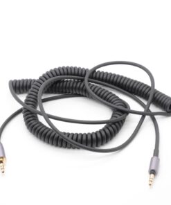 Alternative view of Audio Cable 6.35 / 3.5 mm Yamaha YH-E700B YH-E700A YH-L700A YH E700A E700B L700A Spring Coiled