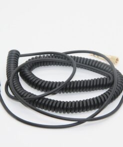 Alternative view of Poyatu Spring Spiral Coiled Cable for Pioneer DJ HDJ-X10 HDJ-X10BT HDJ X10 X10BT Headphones Cables