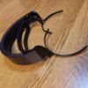 110mm Hook Sony R10 Headband Metal Bracket Sheepskin Leather