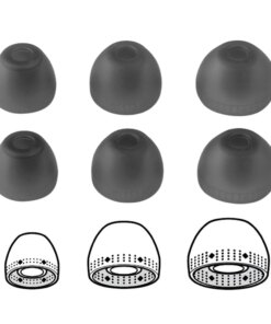 Sony WF-1000XM4 MDR-EX150AP EX250AP EX750BT Silicone Ear Tips buds 4-5mm - Image 3